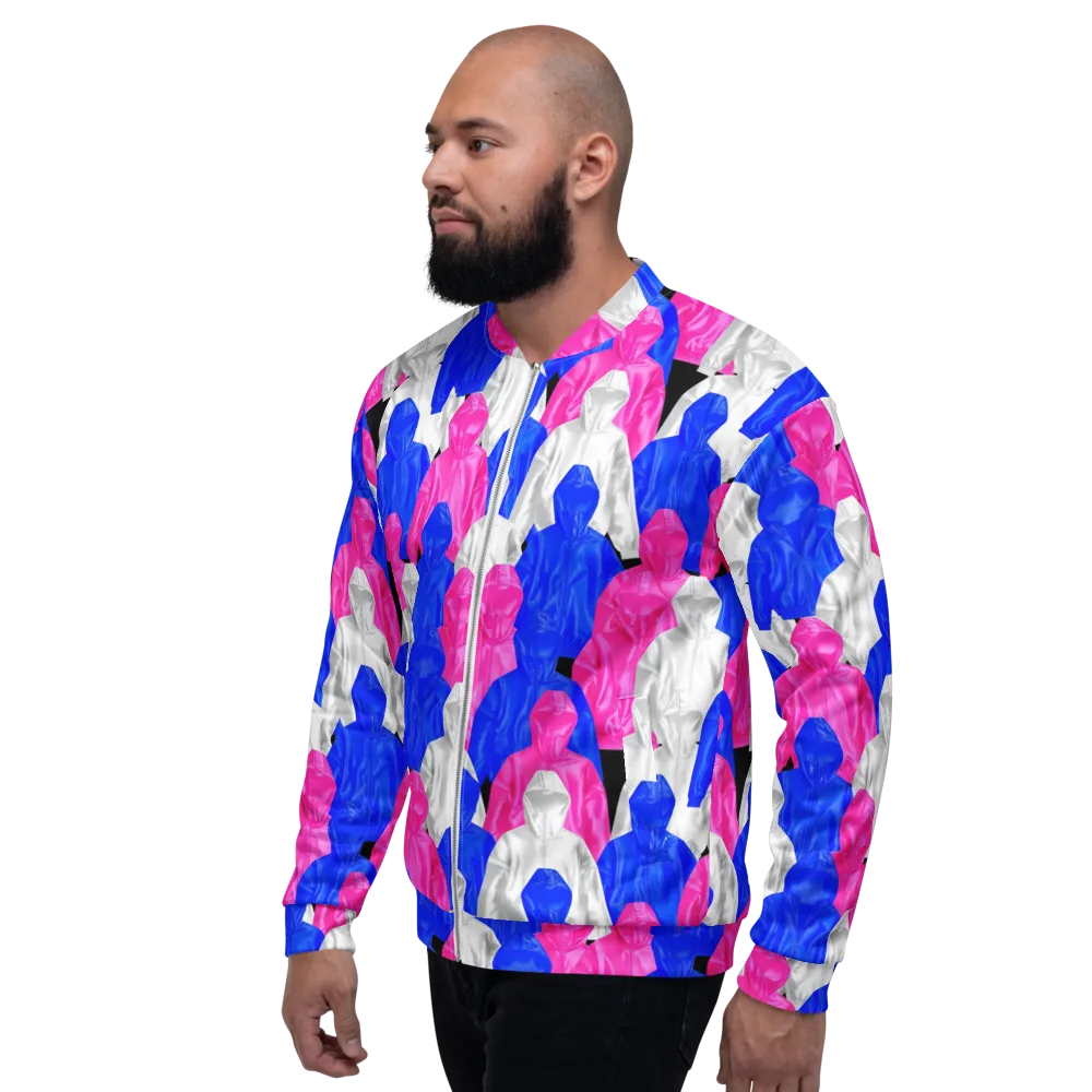 Chrome Weather on Bomber Jacket — Left