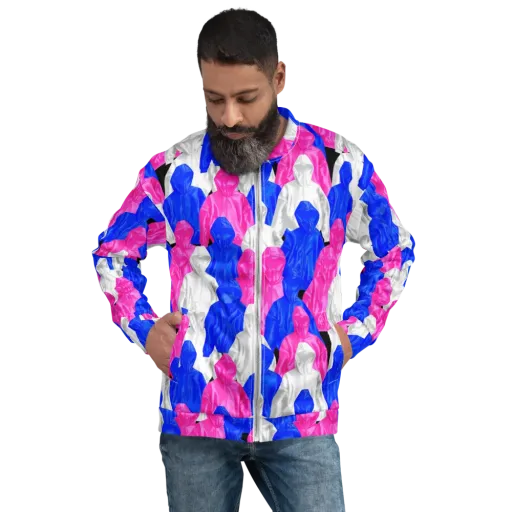 Chrome Weather on a Bomber Jacket