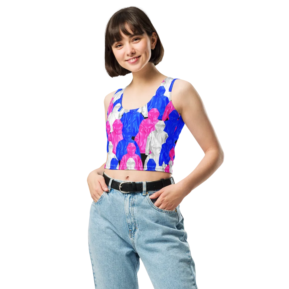 Chrome Weather on Crop Top — Front