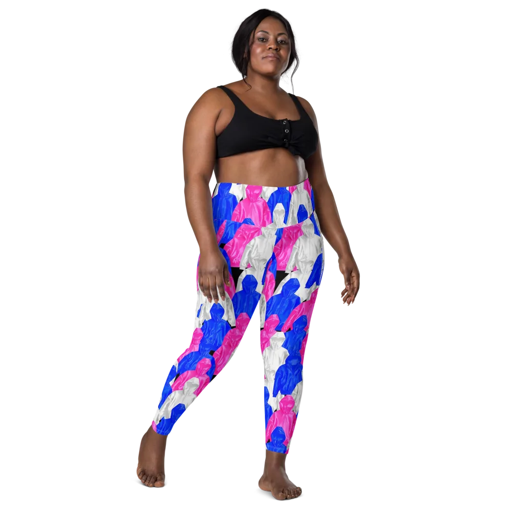Chrome Weather on Leggings with Pockets — Front