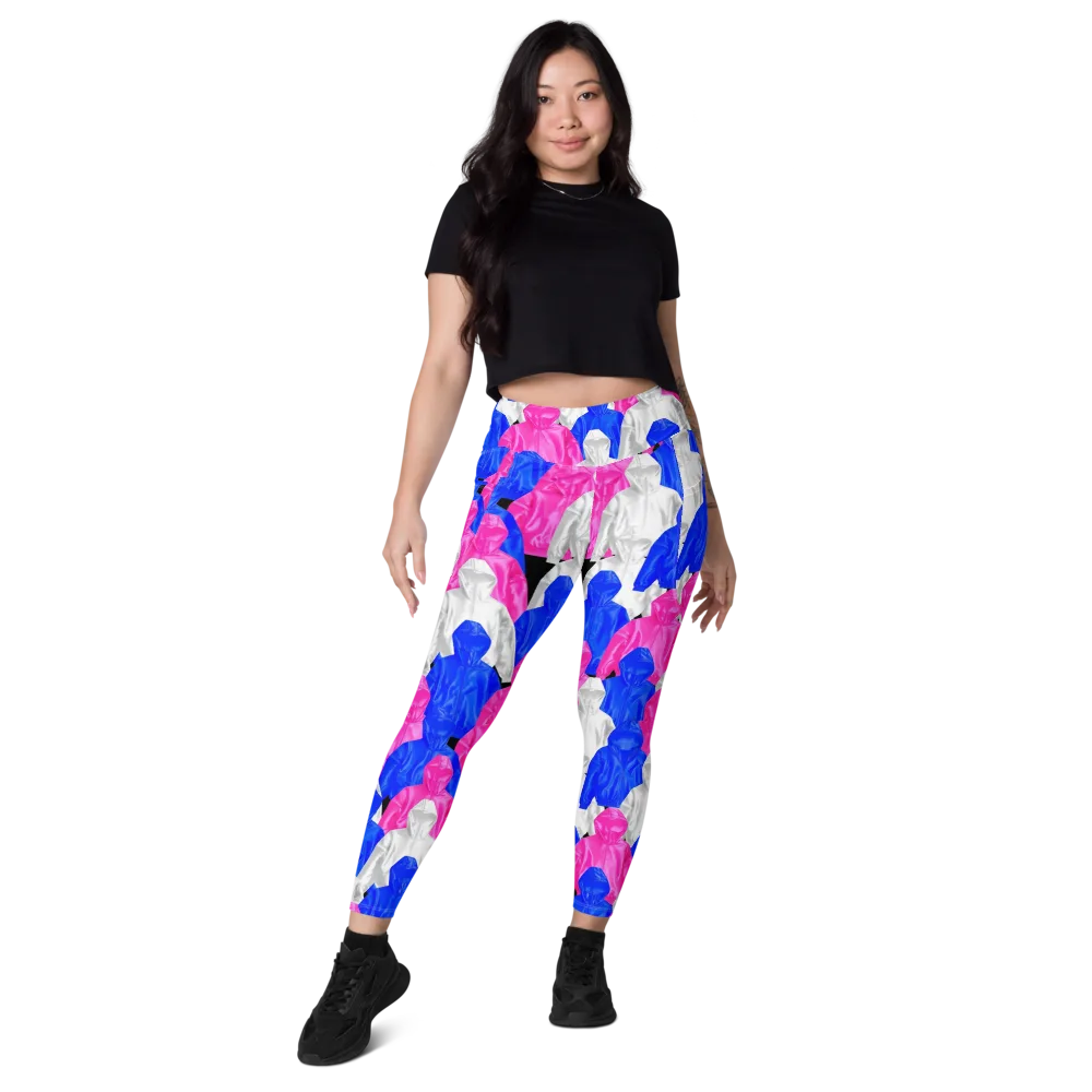 Chrome Weather on Leggings with Pockets — Front