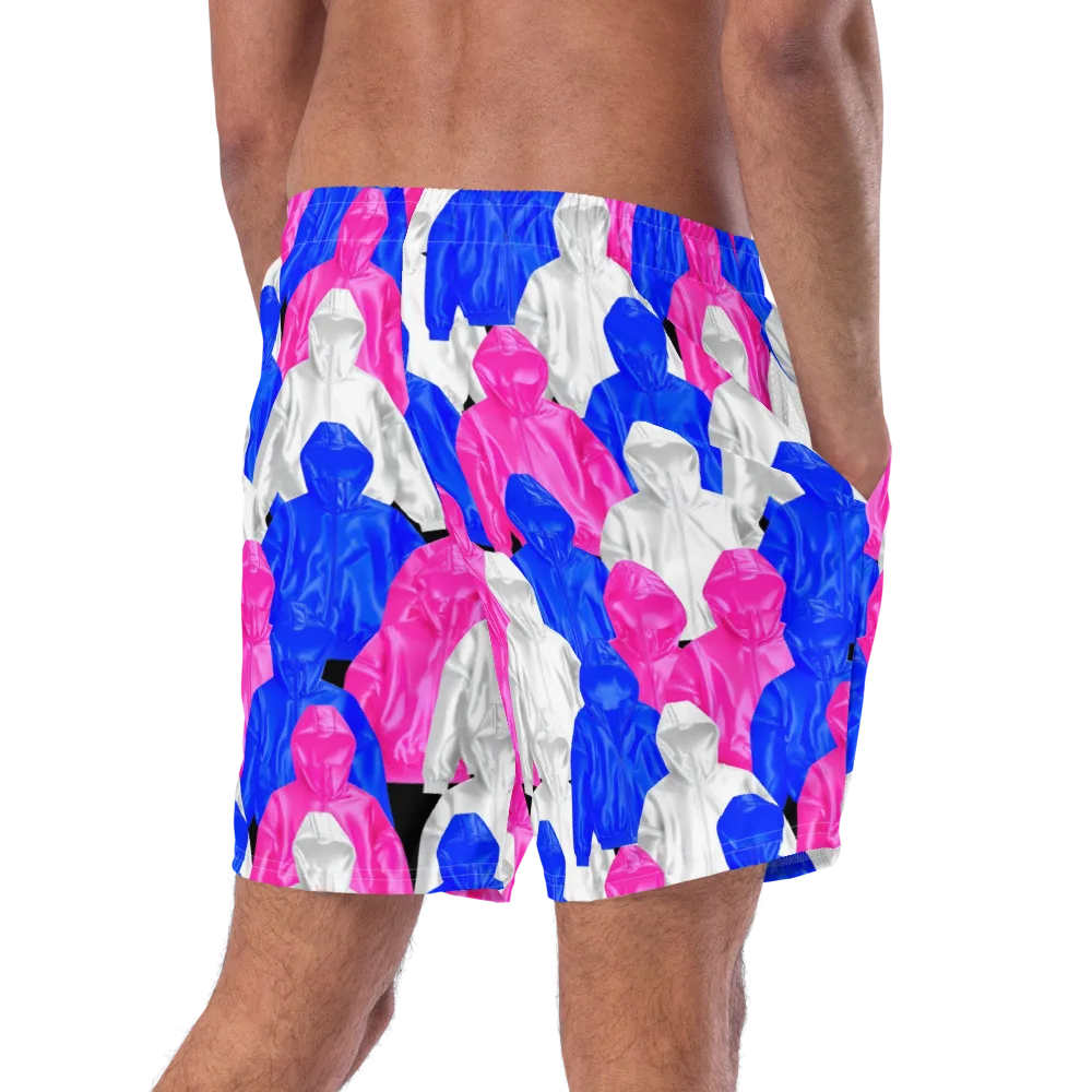 Chrome Weather on Swim Trunks — Right Back