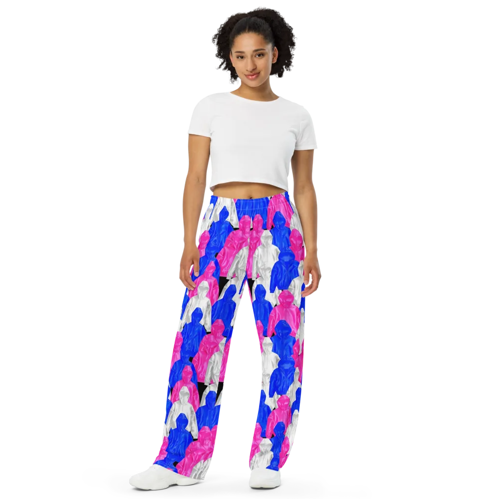 Chrome Weather on Wide-Leg Pants — Front