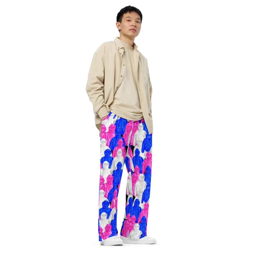 Chrome Weather on Wide-Leg Pants — Right Front