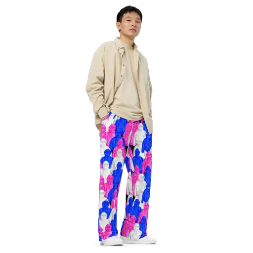 Chrome Weather on a Wide-Leg Pants