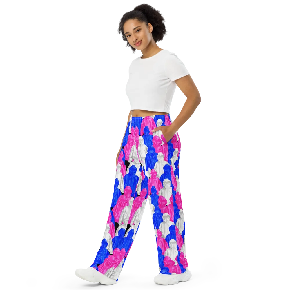 Chrome Weather on Wide-Leg Pants — Left Front