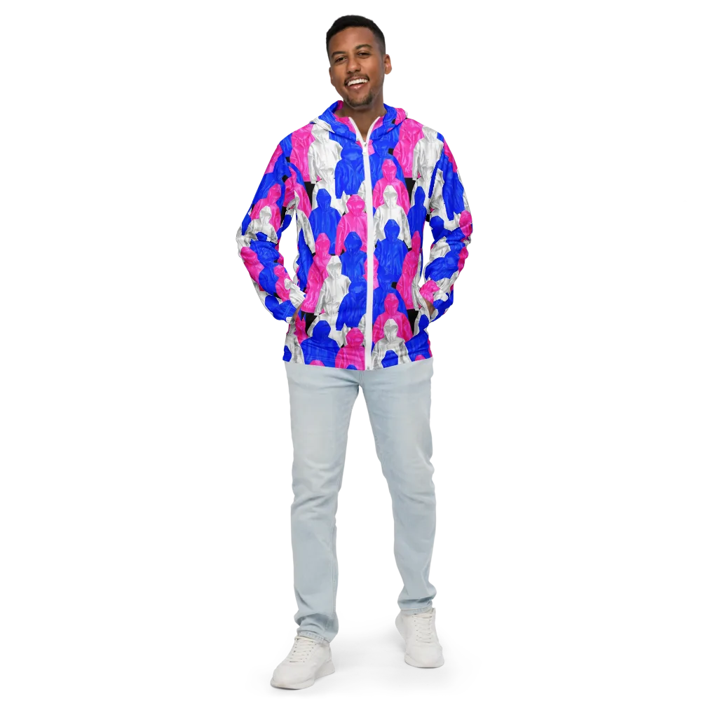 Chrome Weather on Men's Windbreaker — Front