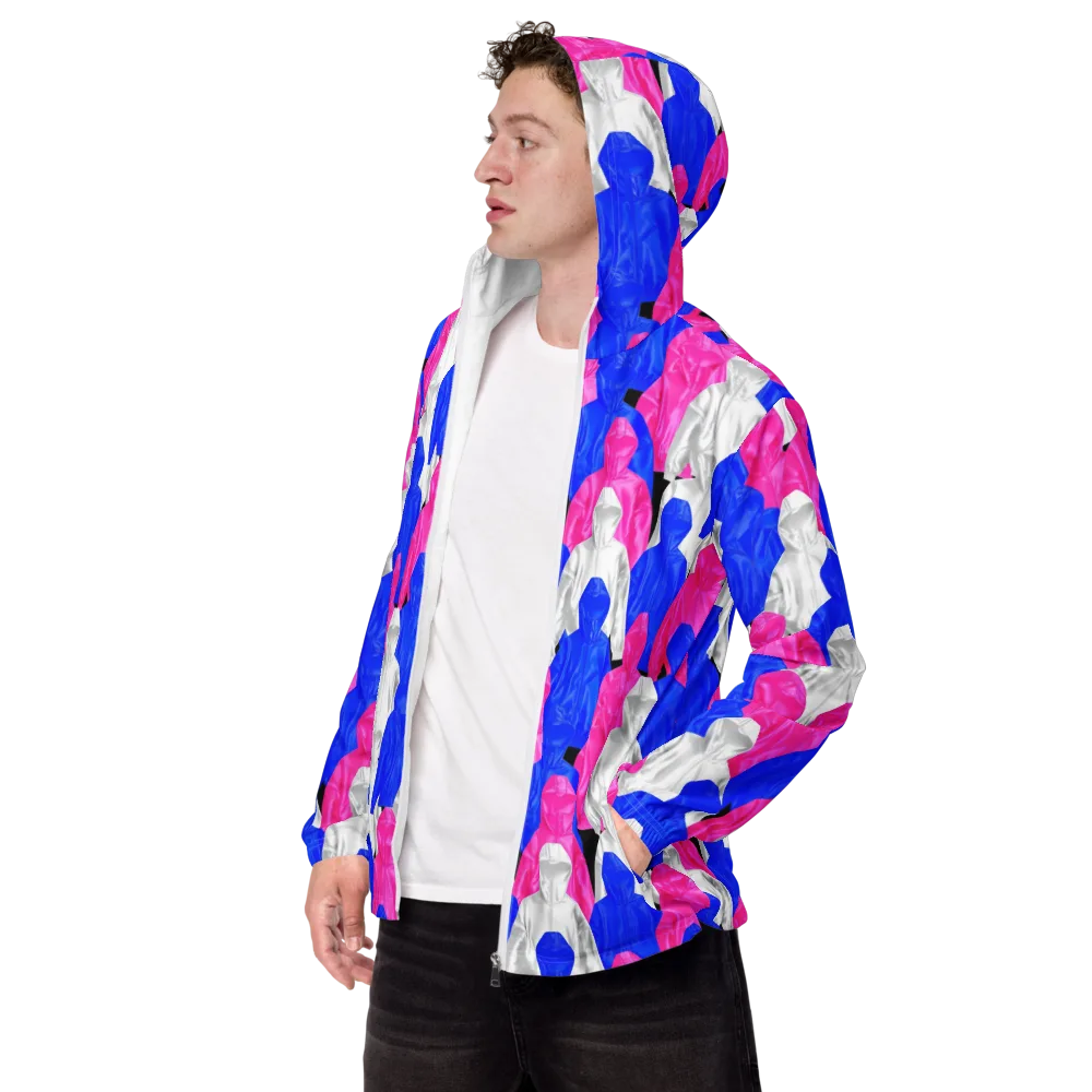 Chrome Weather on Men's Windbreaker — Left Front