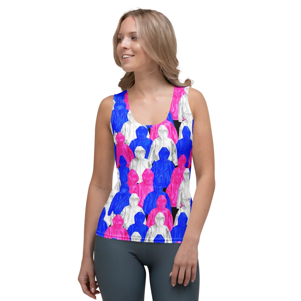 Chrome Weather on Women's Tank Top — Front