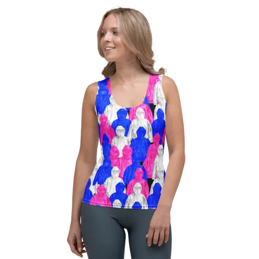 Chrome Weather on a Women's Tank Top