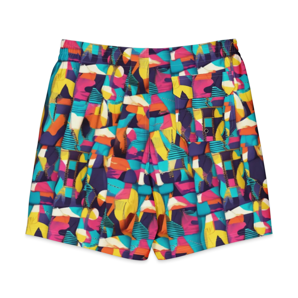 Runway Voltage on Men's Board Shorts — Back