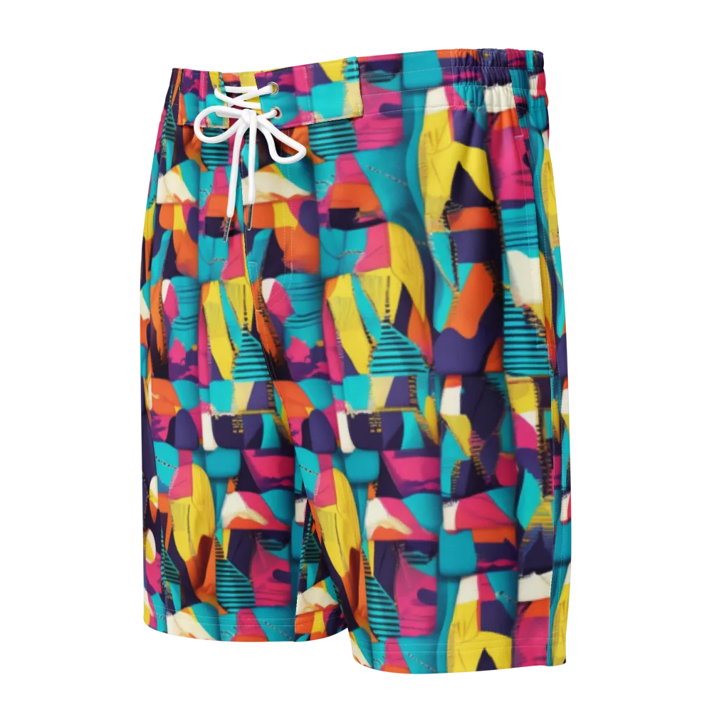 Runway Voltage on Men's Board Shorts — Front