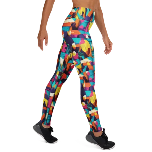 Runway Voltage on a Yoga Leggings