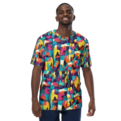 Runway Voltage on a Men's Crew Neck T-Shirt