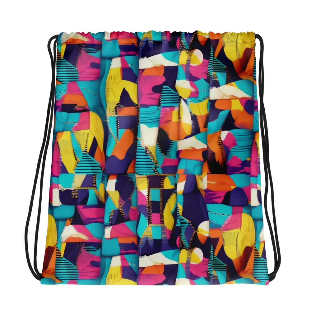 Runway Voltage on Drawstring Bag — Photo
