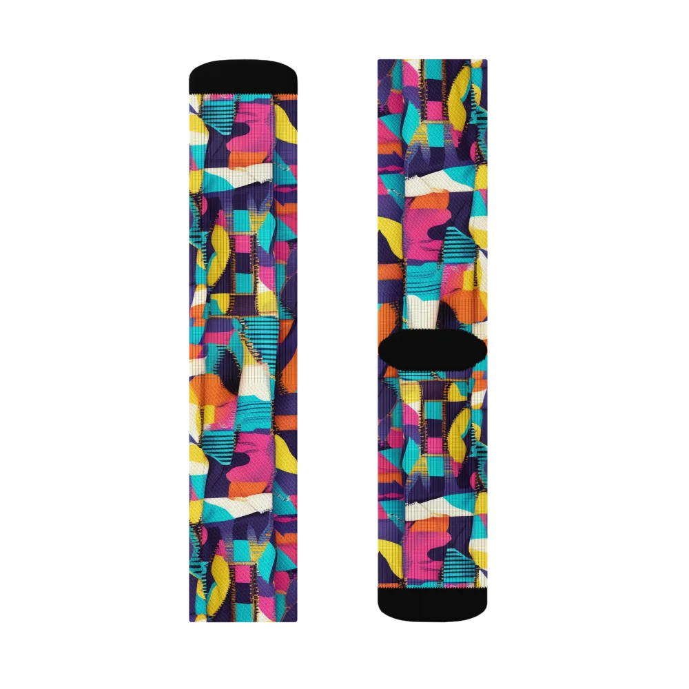Runway Voltage on Socks — Right Sock