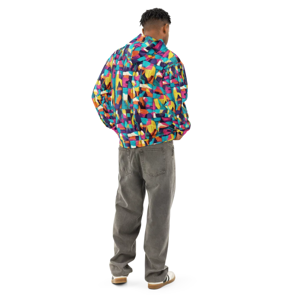 Runway Voltage on Cotton Hoodie — Back