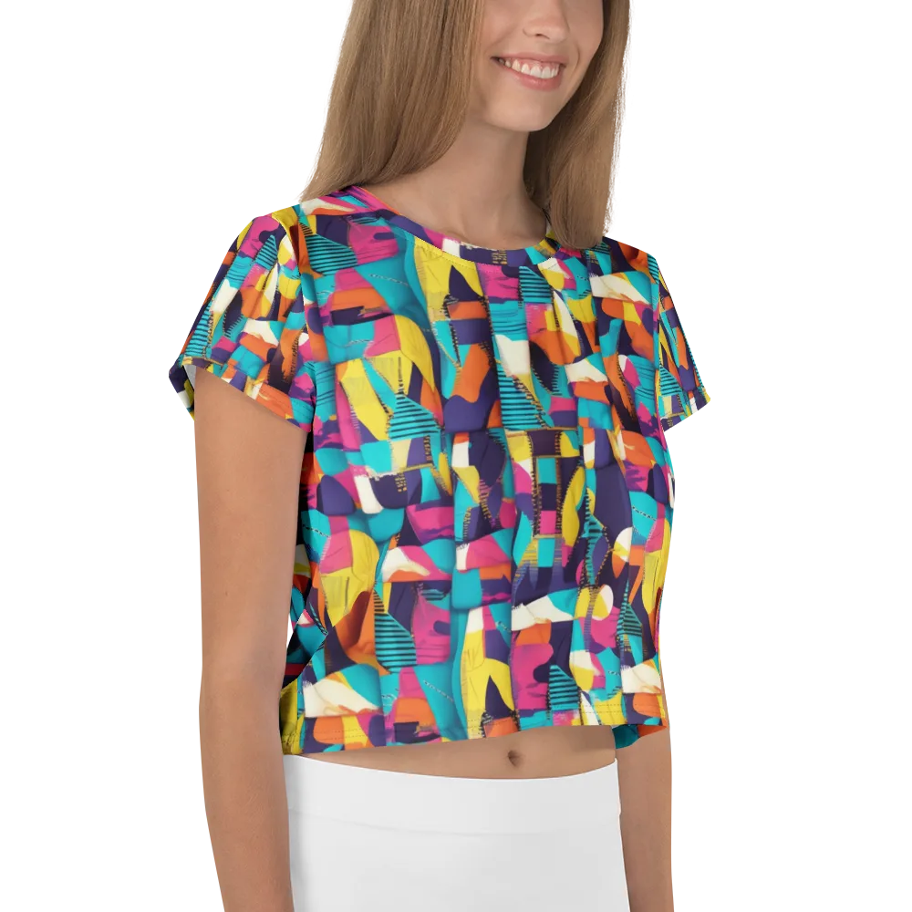 Runway Voltage on Crop Tee — Right