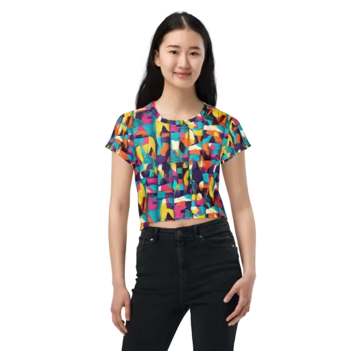 Runway Voltage on a Crop Tee