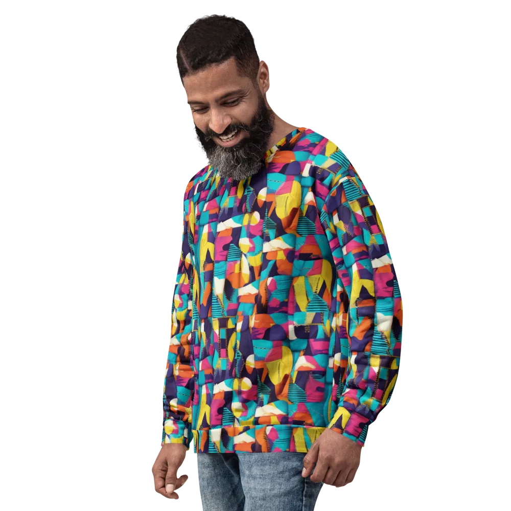 Runway Voltage on Sweatshirt — Left Front