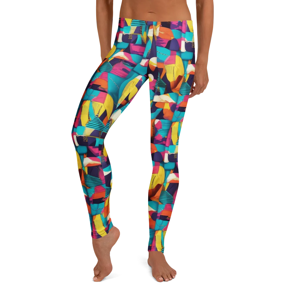 Runway Voltage on Leggings — Front