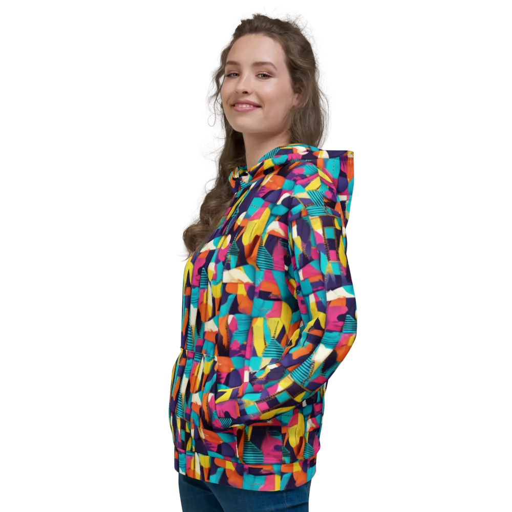 Runway Voltage on Hoodie — Left