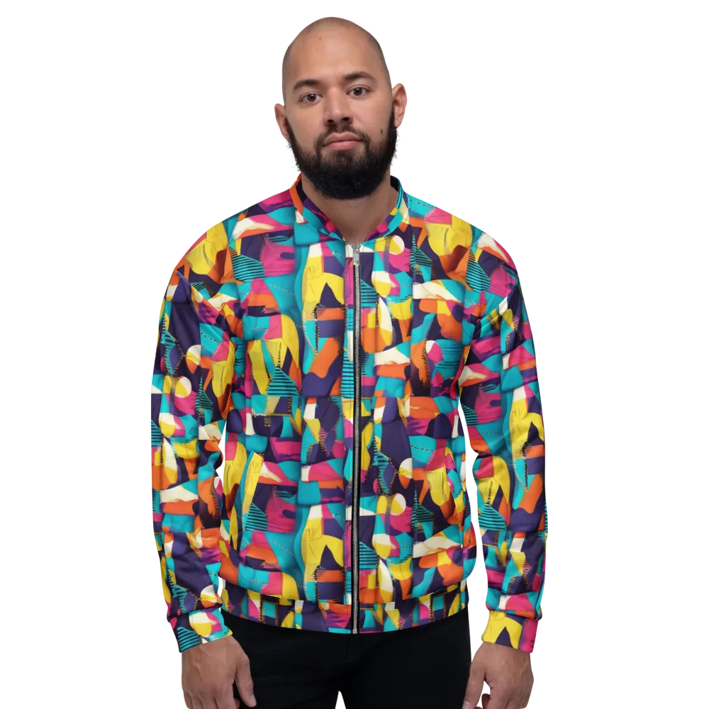 Runway Voltage on Bomber Jacket — Front