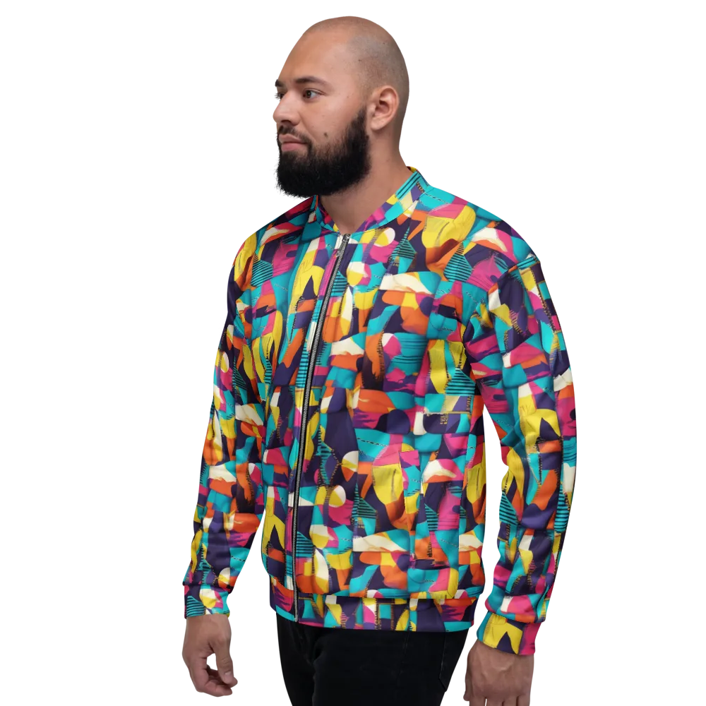 Runway Voltage on Bomber Jacket — Left