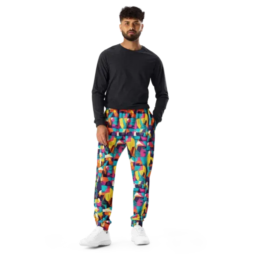 Runway Voltage on a Men's Joggers