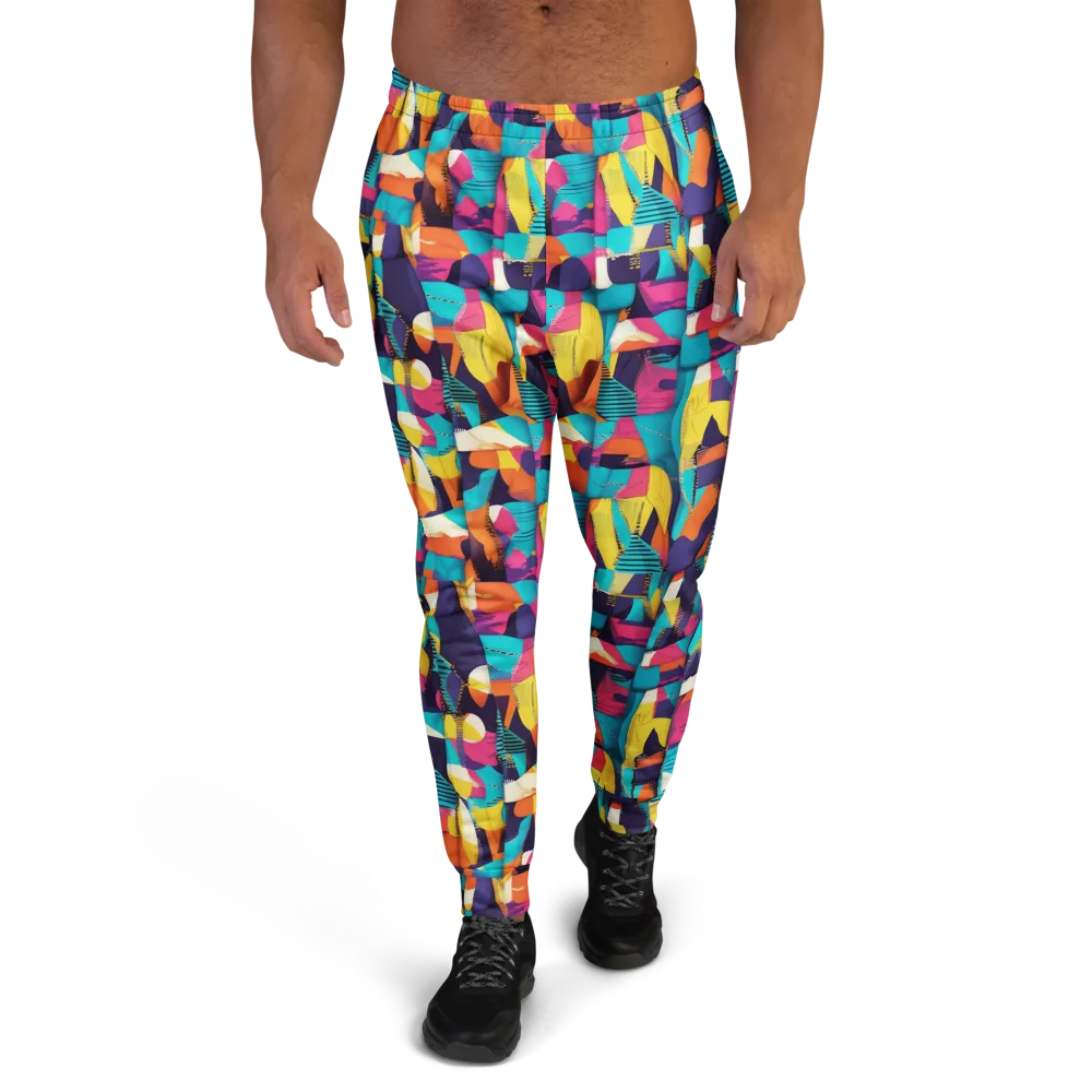 Runway Voltage on Men's Joggers — Front