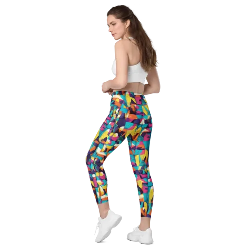 Runway Voltage on a Leggings with Pockets
