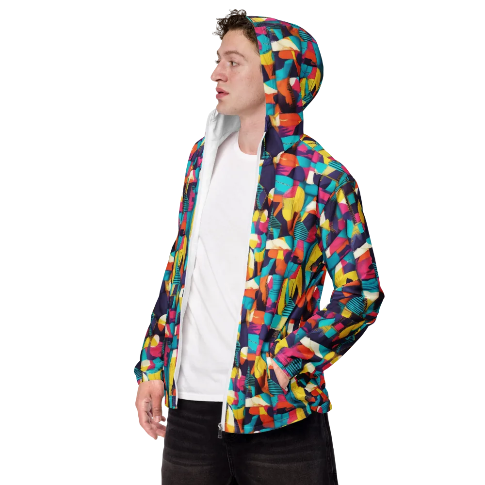 Runway Voltage on Men's Windbreaker — Left Front