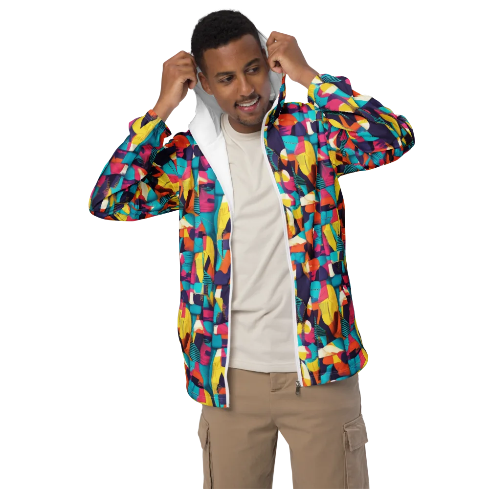 Runway Voltage on Men's Windbreaker — Front