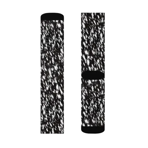 Monochrome Rush on a Socks