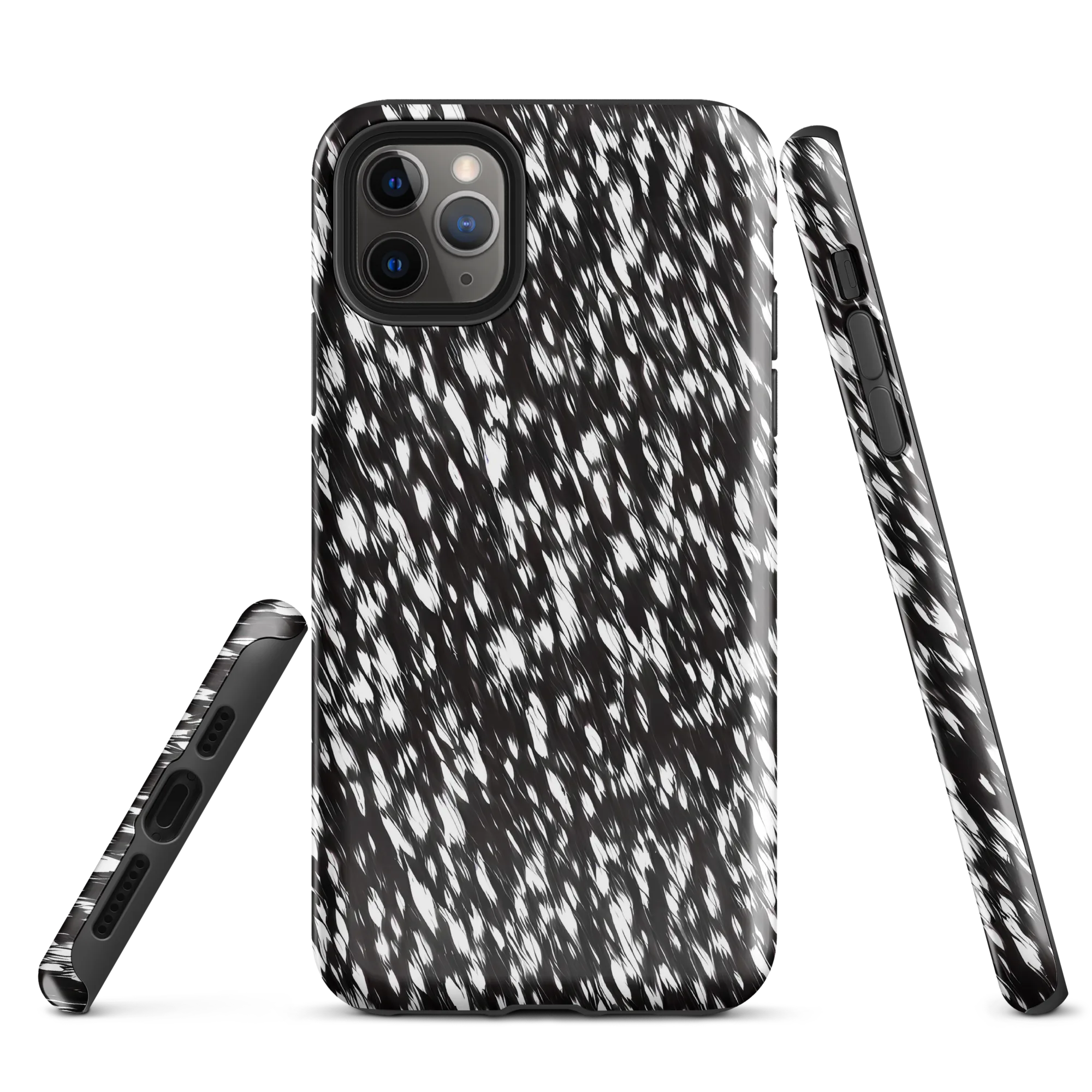 Monochrome Rush on Tough Case for iPhone® — Front