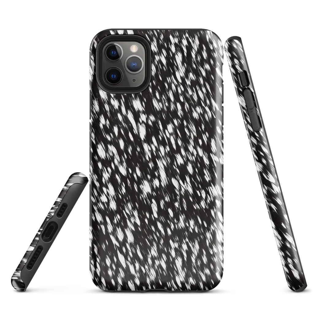 Monochrome Rush on Tough Case for iPhone® — Front
