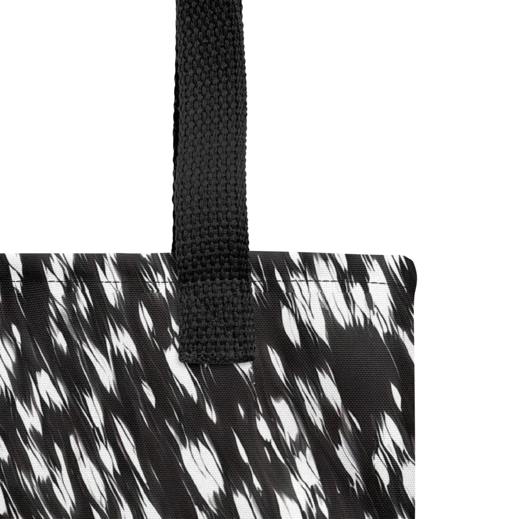 Monochrome Rush on Tote Bag — Product details