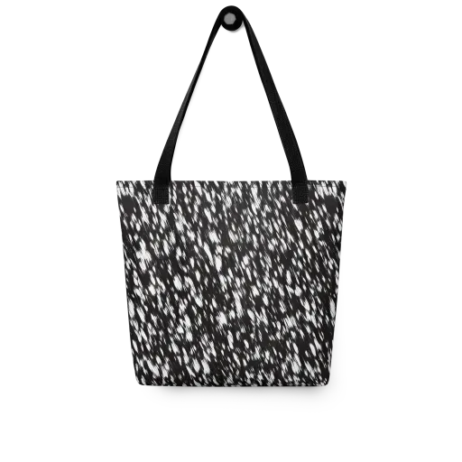 Monochrome Rush on a Tote Bag