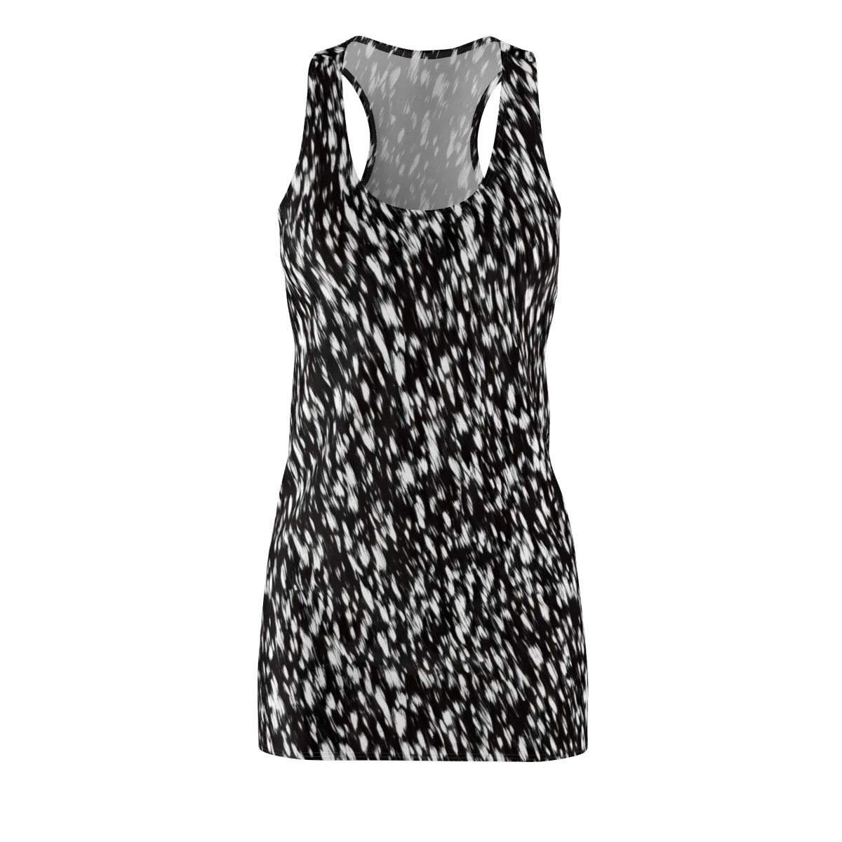 Monochrome Rush on Racerback Dress — Front