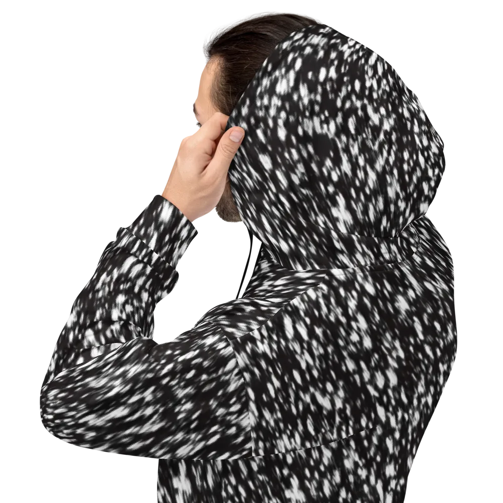 Monochrome Rush on Hoodie — Back