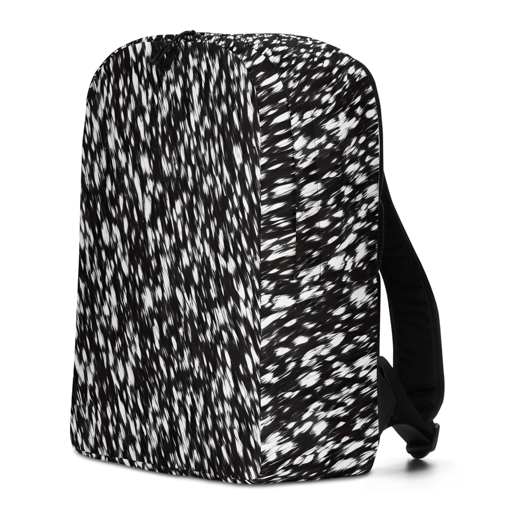 Monochrome Rush on Minimalist Backpack — Left