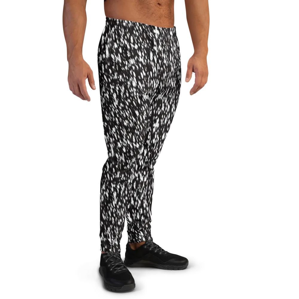 Monochrome Rush on Men's Joggers — Right