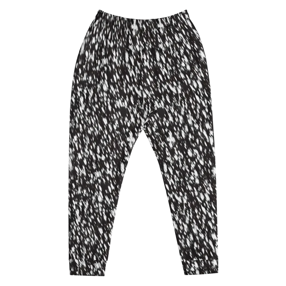 Monochrome Rush on Men's Joggers — Front