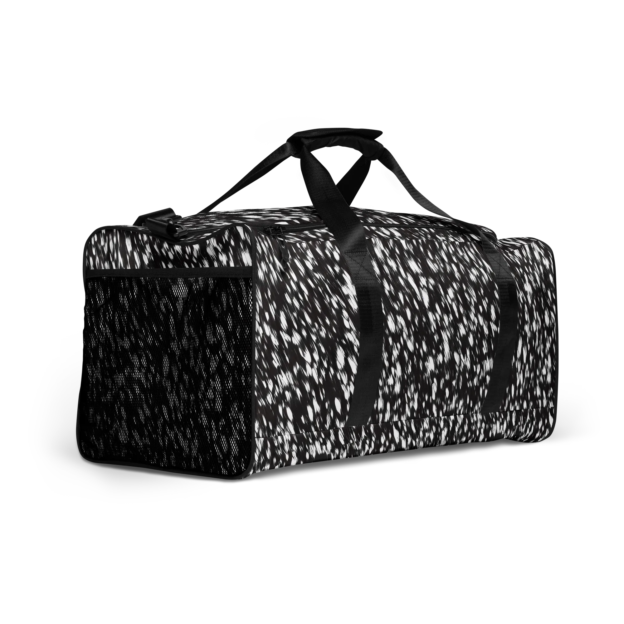 Monochrome Rush on Duffle Bag — Right Front