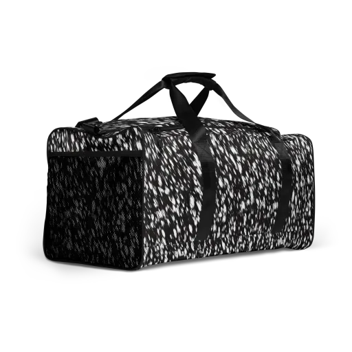 Monochrome Rush on a Duffle Bag