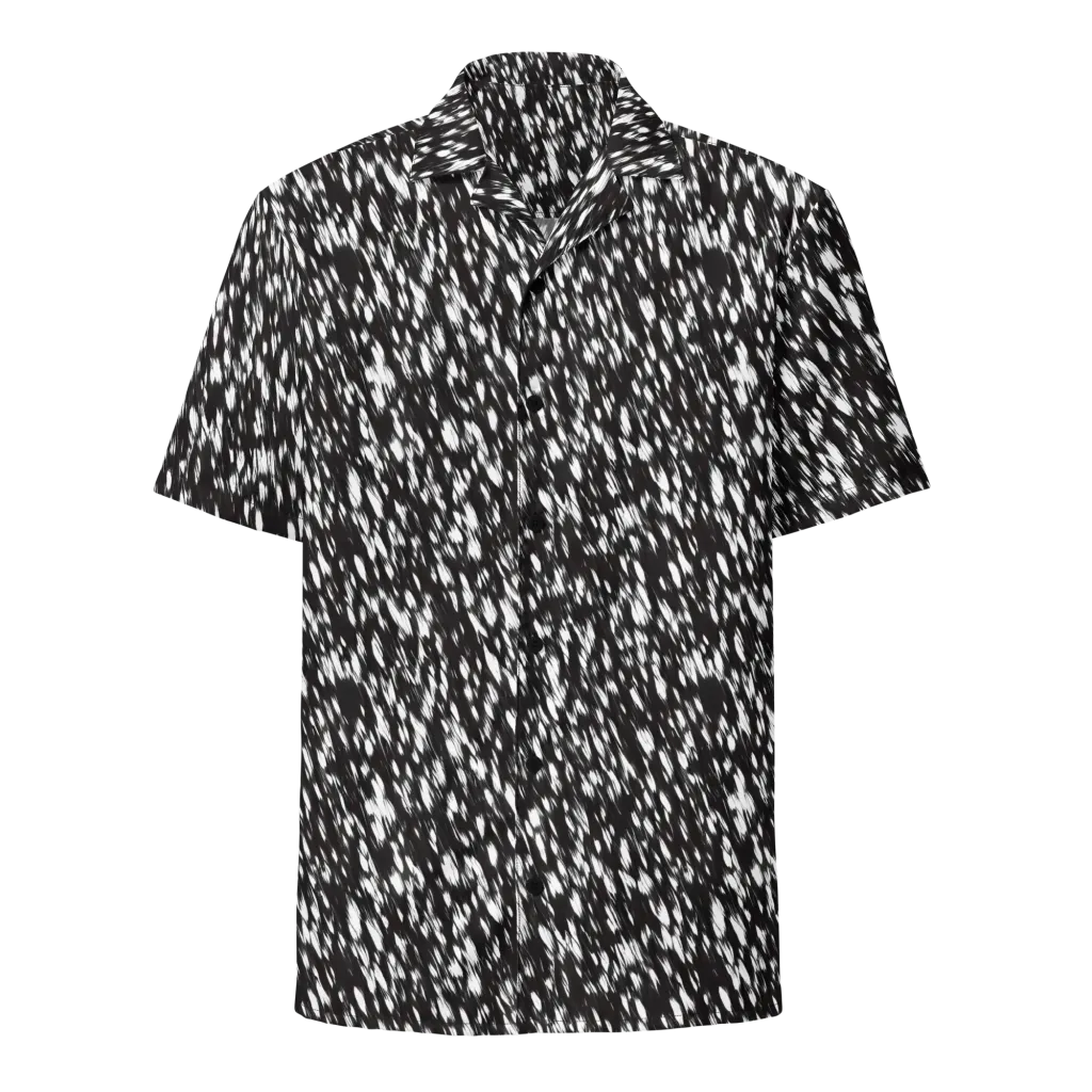 Monochrome Rush on Button Shirt — Front