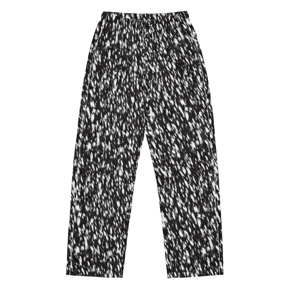 Monochrome Rush on Women's Pajama Pants — Front