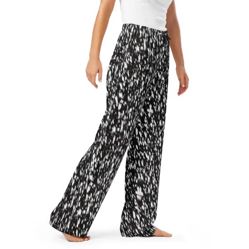 Monochrome Rush on a Women's Pajama Pants