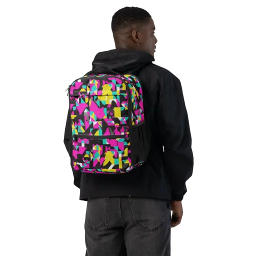 Afterimage Grid on a Utility Backpack