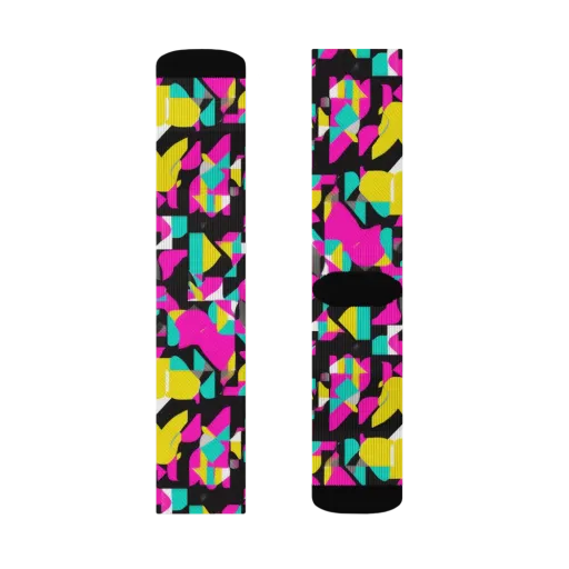 Afterimage Grid on a Socks